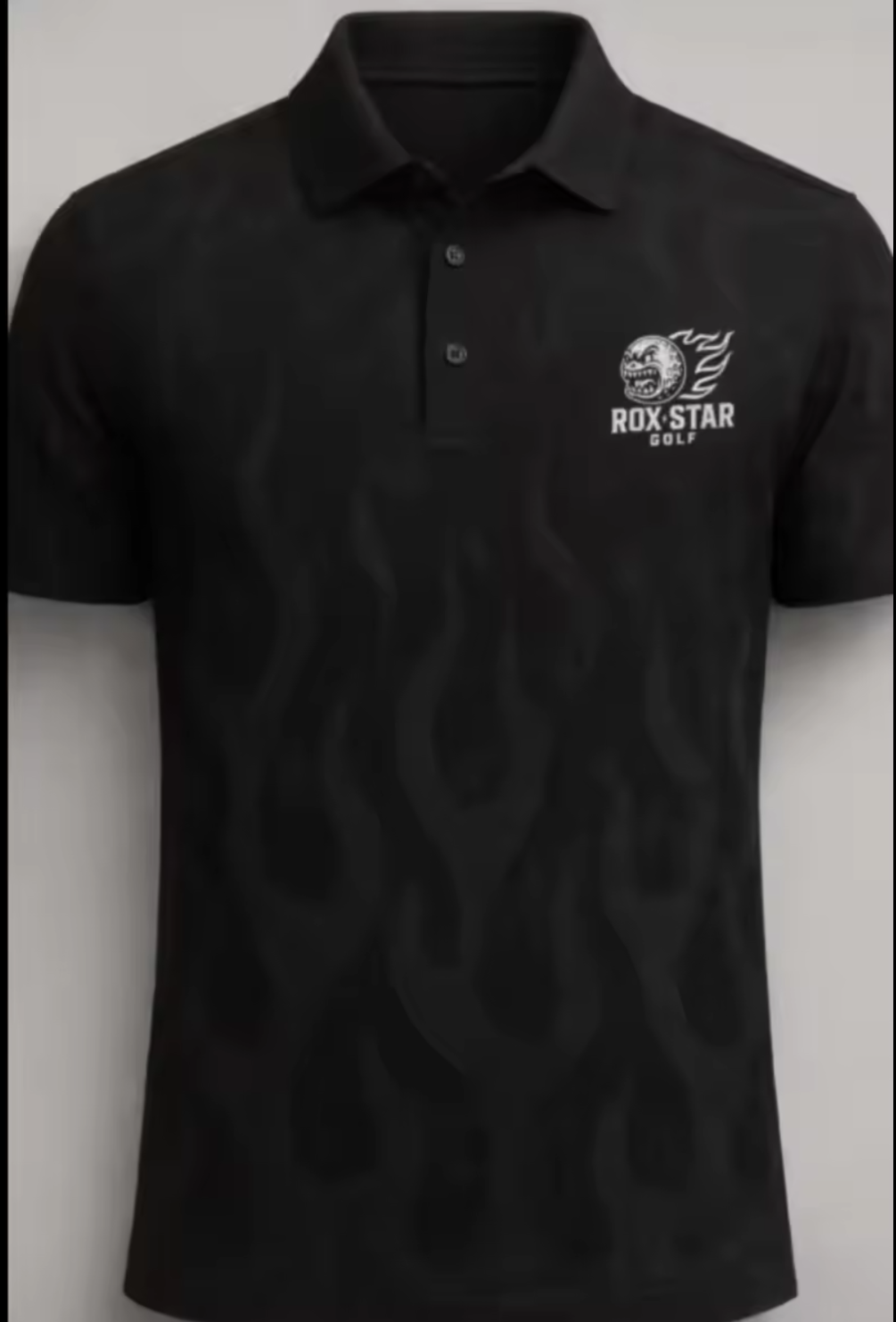 ROX Star Black Flame Polo – Men's-COMING SOON! PRE ORDER NOW!!