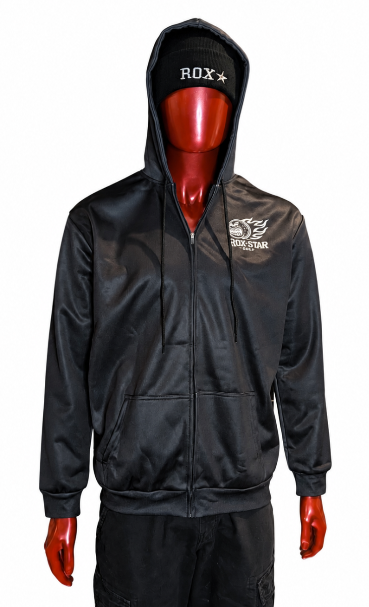 ROX Star Zip-Up Hoodie – Liberate Golf Logo | Special Order