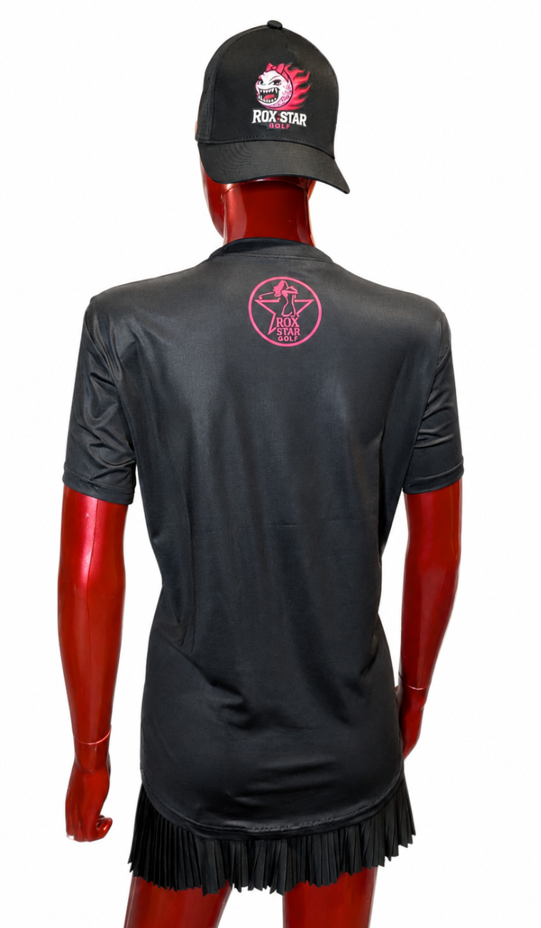 ROX Star Sassy ROXY V-Neck Poly T-Shirt-**SPECIAL ORDER **