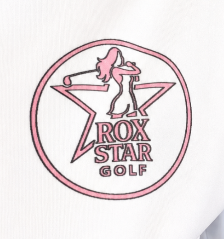 ROX Star White Woman's Polo- Roxy logo-NOW AVAILABLE ! GET YOURS NOW!