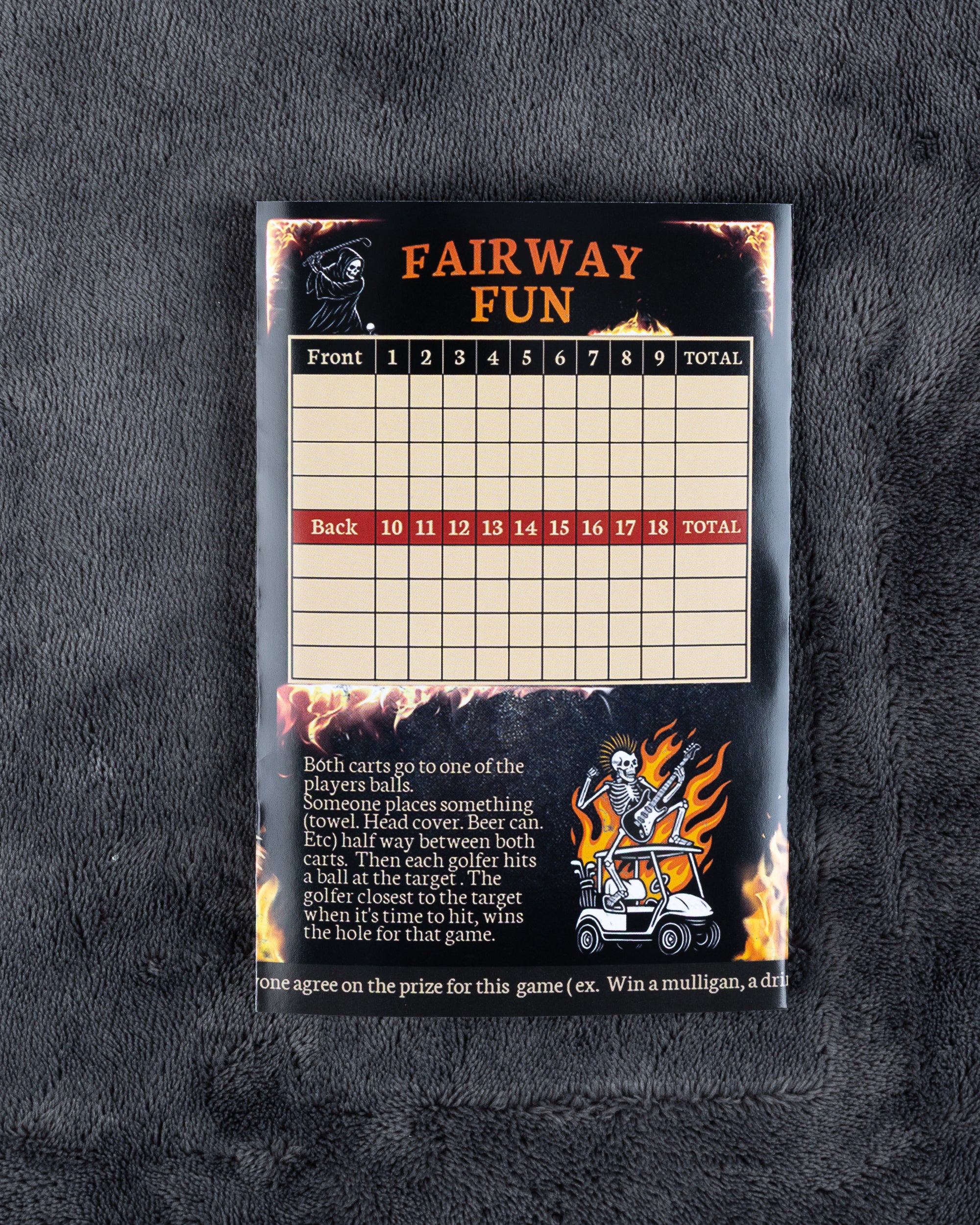 ROX STAR GOLF - SLOW PLAY SUCKS GAME CARD( 25 cards)