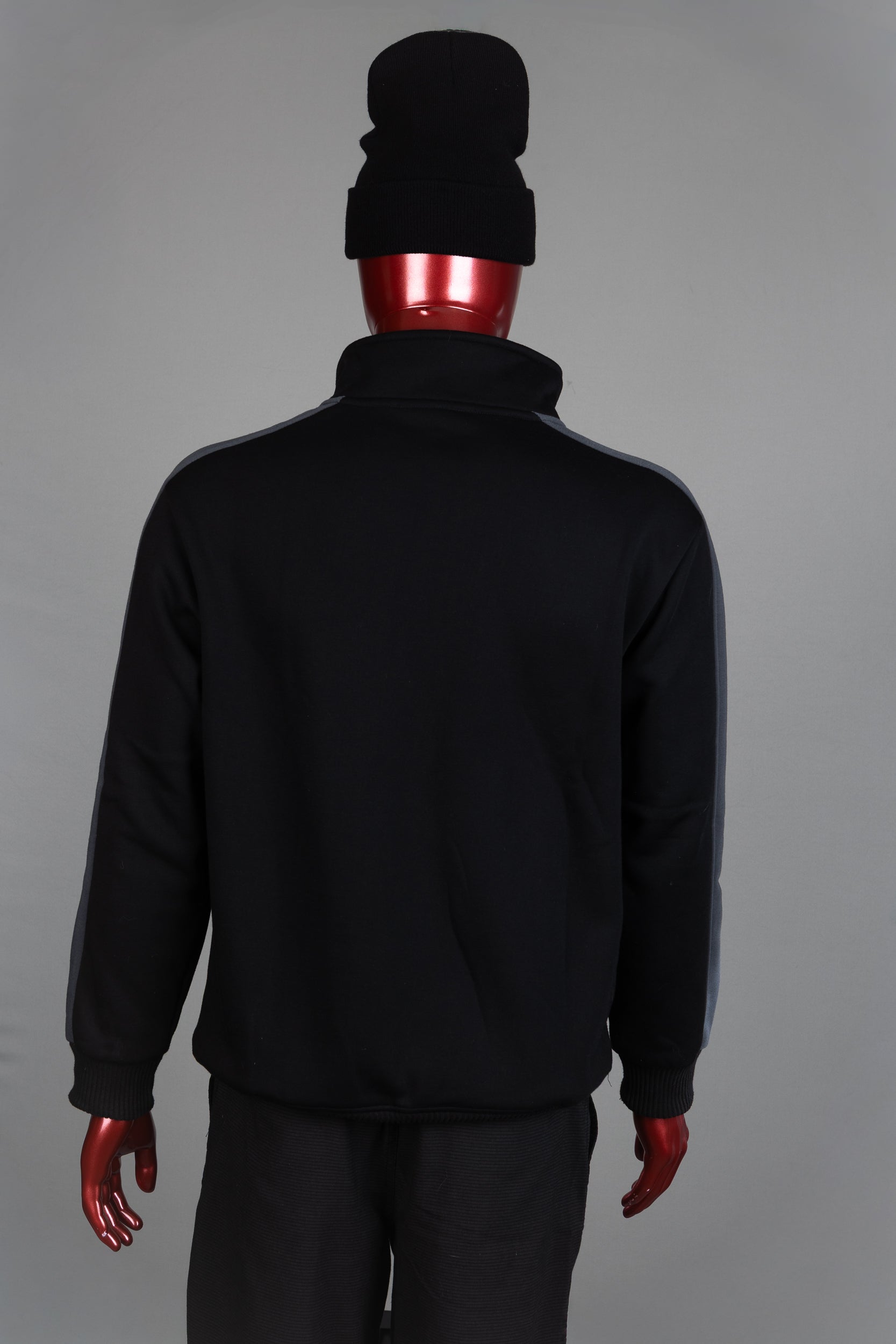 ROX STAR PULL OVER - BLACK WITH GREY TRIM**( OUT OF STOCK)**