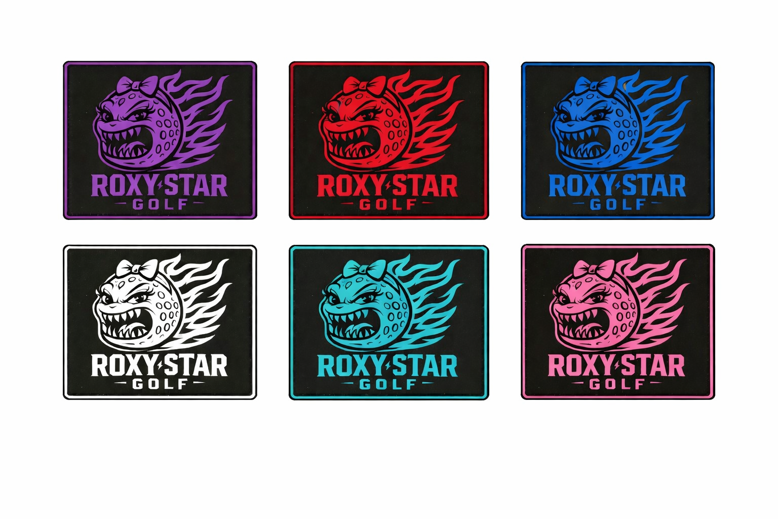 ROX STAR - ROXY- HAT PATCHES