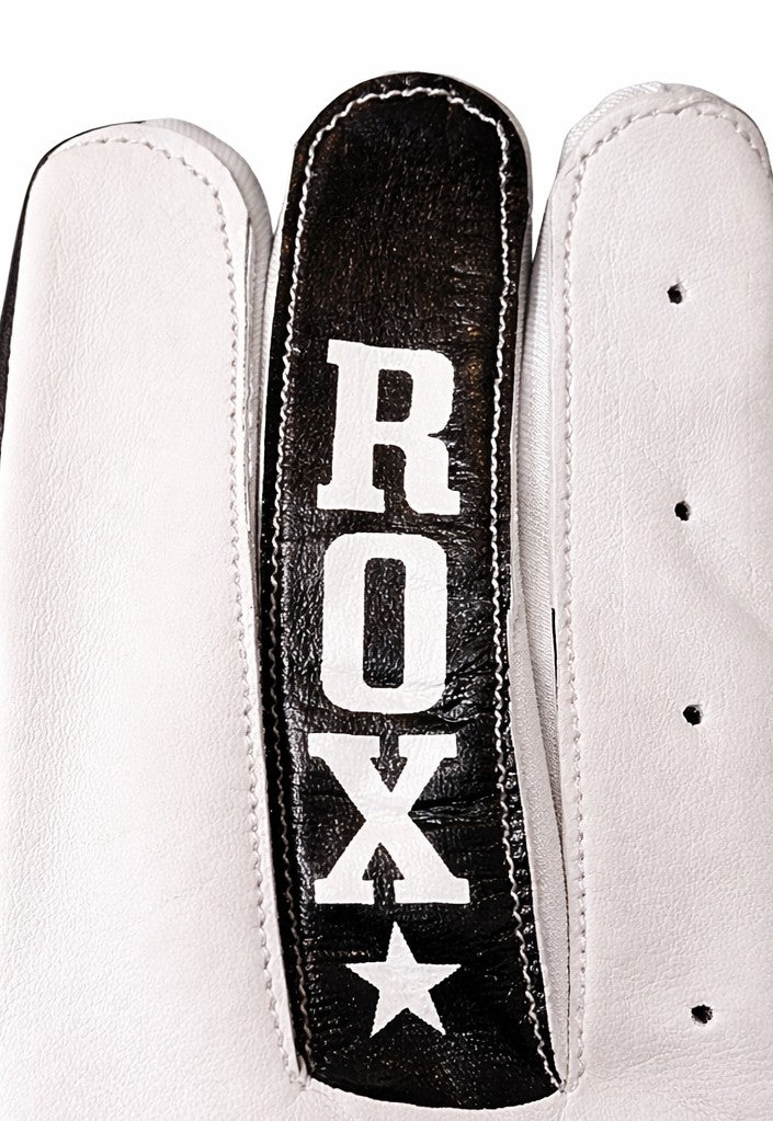 ROX STAR GOLF-WHITE- F-YOU GOLF GLOVES - (LEFT HAND)