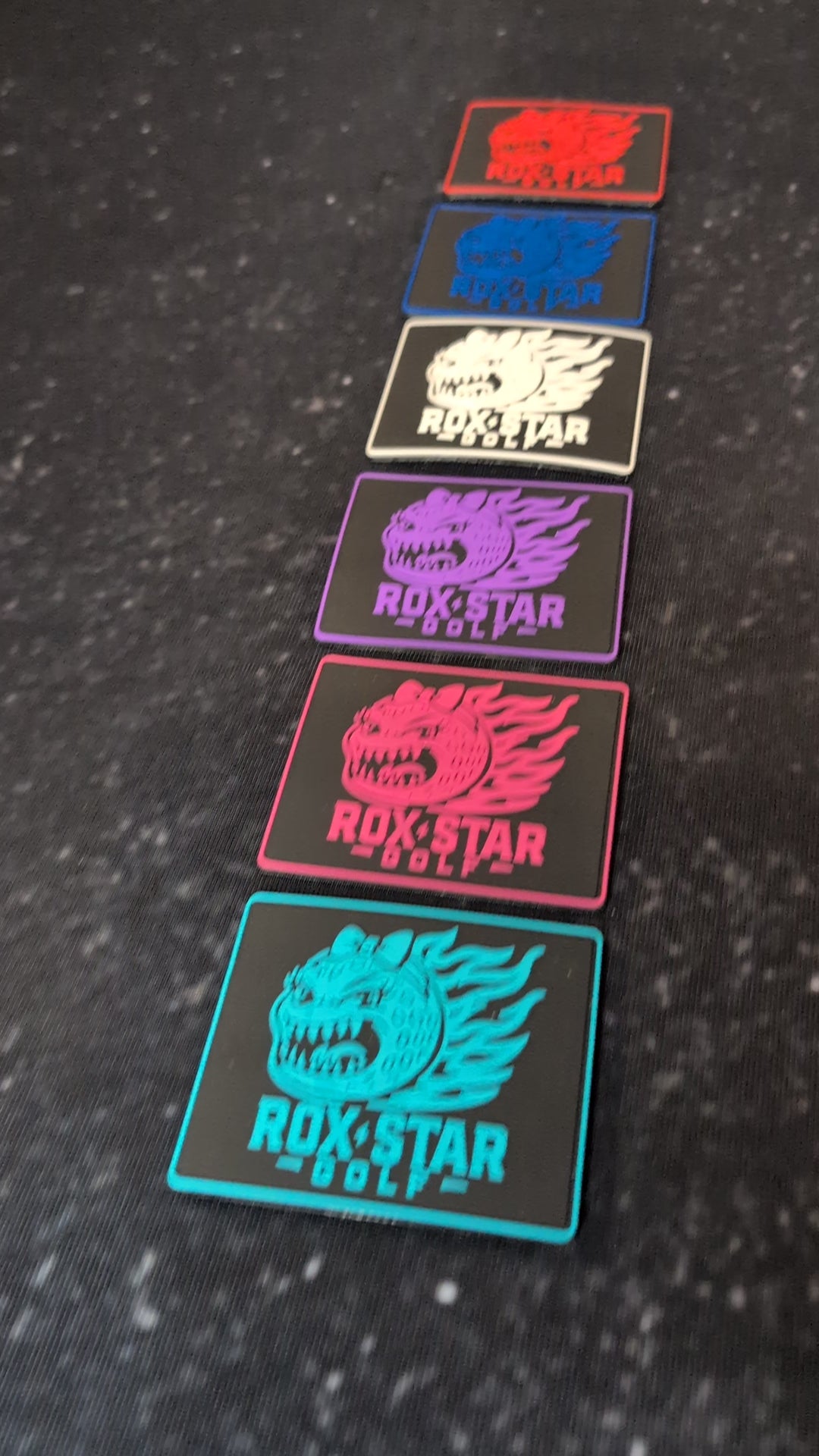 ROX STAR - ROXY- HAT PATCHES