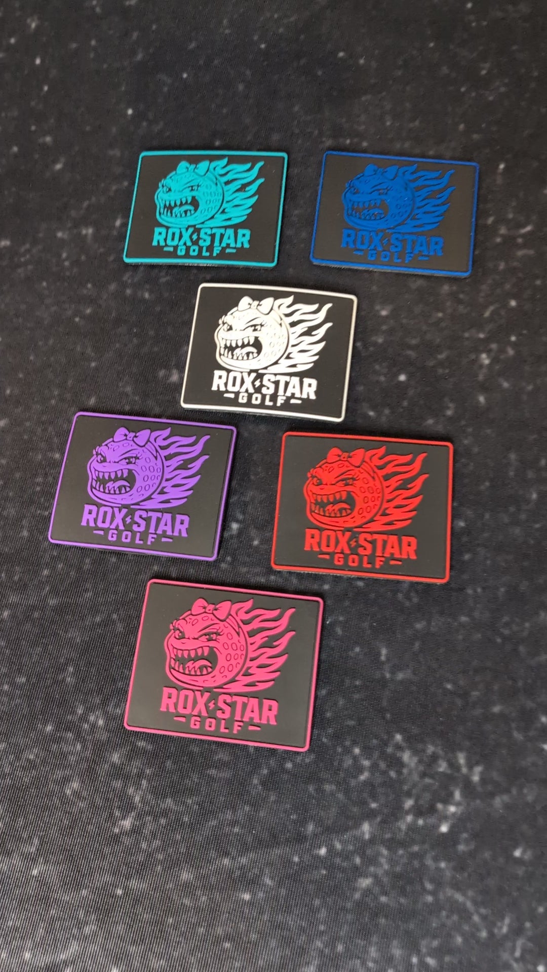 ROX STAR - ROXY- HAT PATCHES